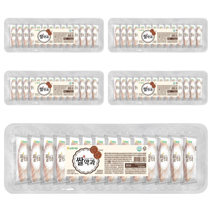 농협 아름찬 우리나라 전통간식 쌀약과 10p, 350g, 5세트