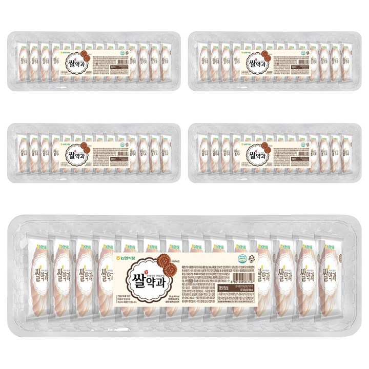 농협 우리나라 전통간식 쌀약과, 350g, 5개