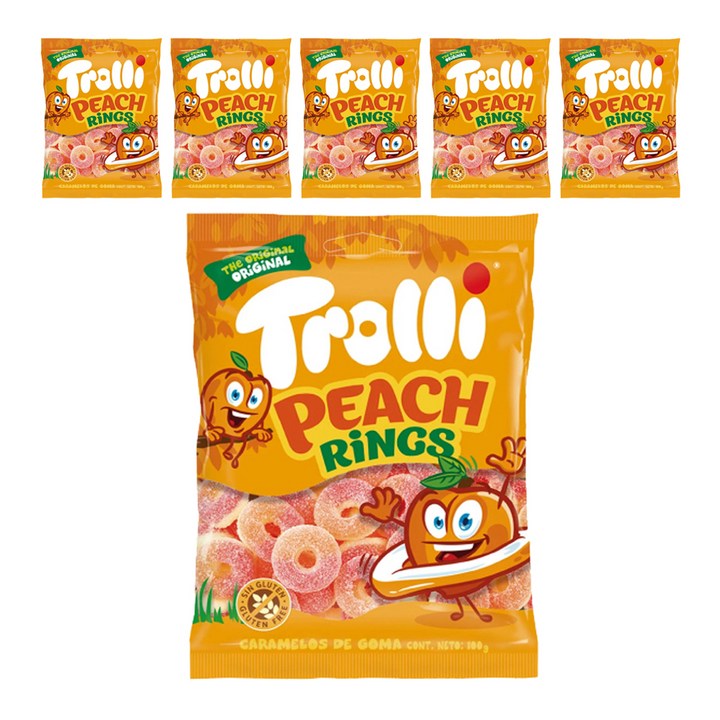 트롤리 피치링스, 100g, 6개