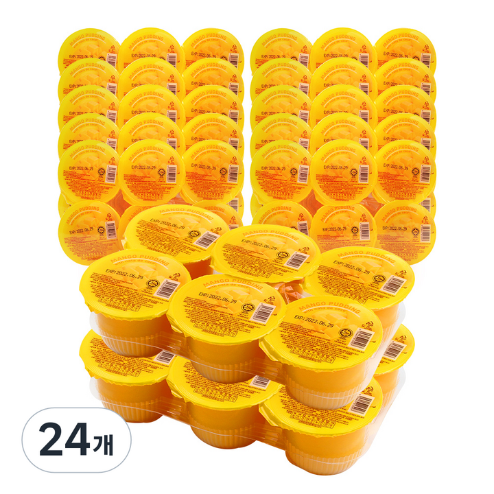 오키오 망고 푸딩 6개입, 708g, 24개