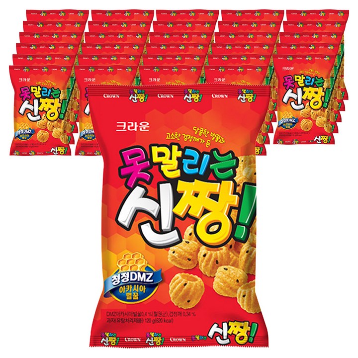 크라운 못말리는신짱, 120g, 40개