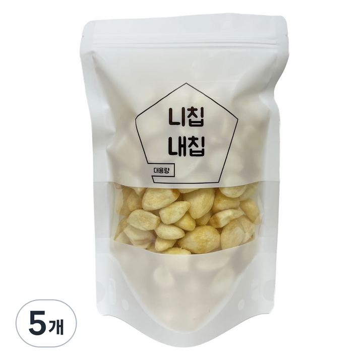 니칩내칩 바삭하고 고소한 통 마늘 튀김, 150g, 5개