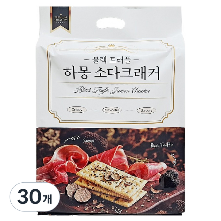 블랙트러플 하몽 소다크래커, 30개, 294g