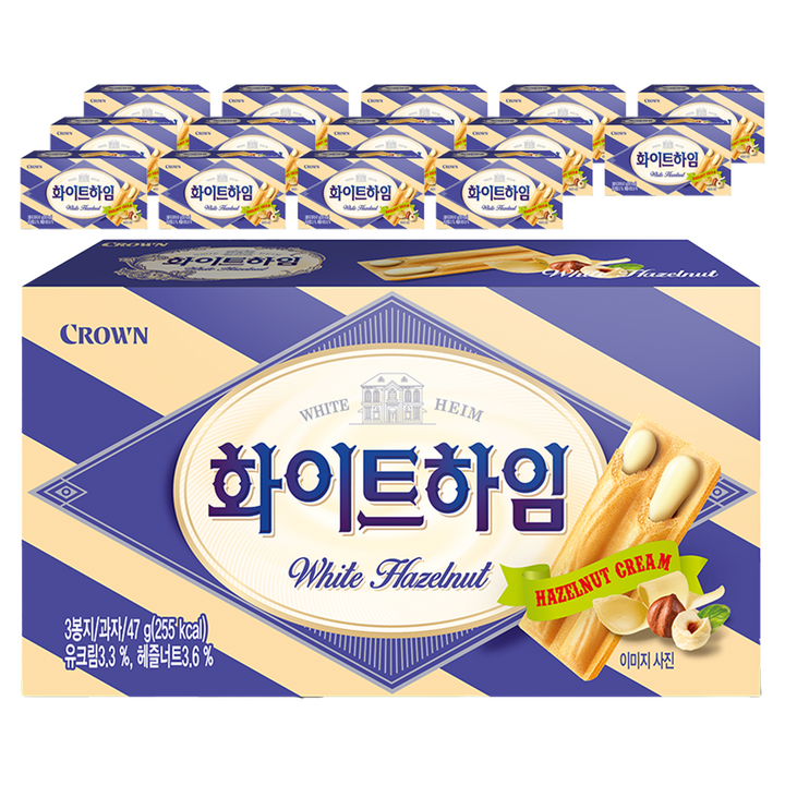 크라운 화이트 하임, 47g, 15개