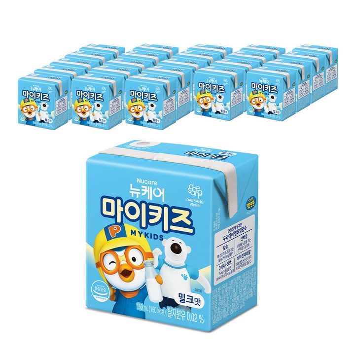 마이키즈 정품 밀크맛 영양음료, 150ml, 24개
