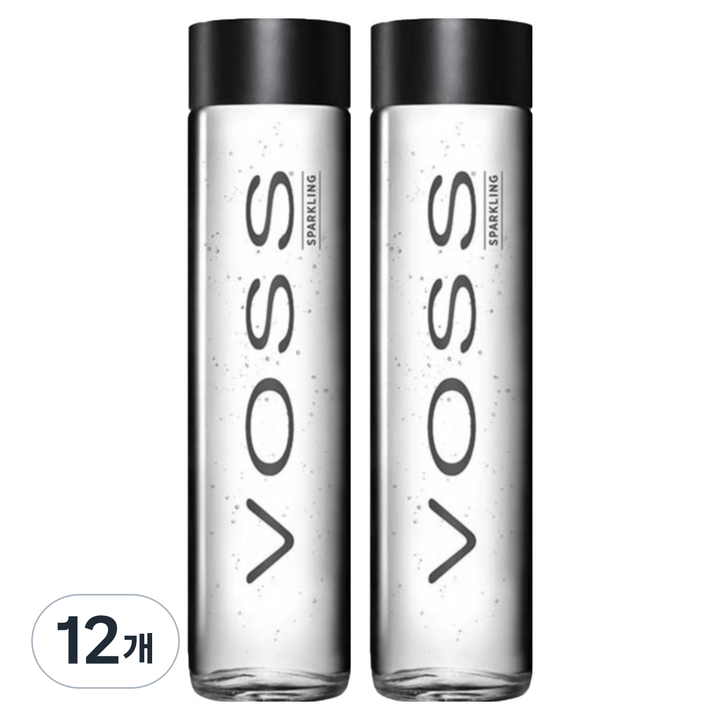 보스워터 스파클링 탄산수, 12개, 800ml