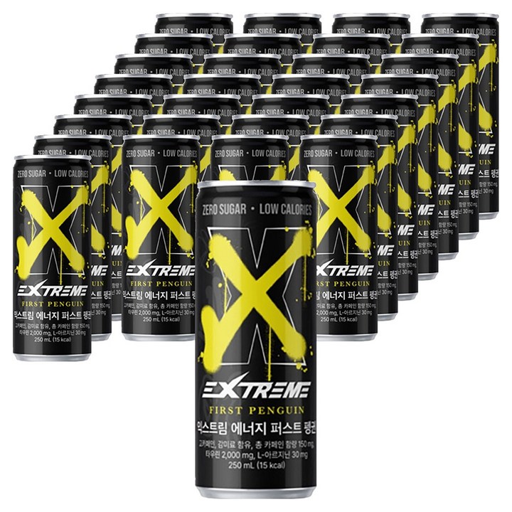 익스트림 에너지 퍼스트 펭귄, 250ml, 120개