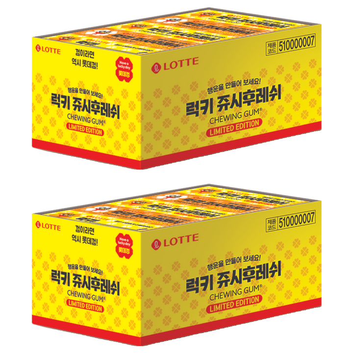롯데웰푸드 쥬시후레쉬, 26g, 30개