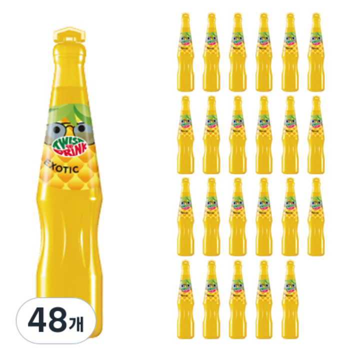 트위스트앤드링크 열대과일, 48개, 200ml