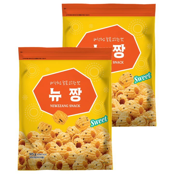 뉴짱 과자, 915g, 2개