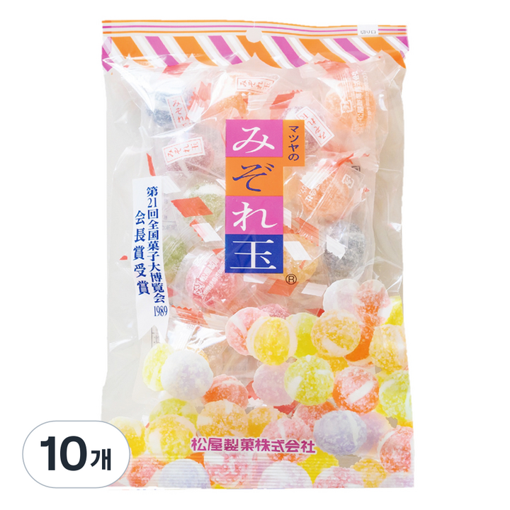 마츠야 미조레다마(볼사탕), 160g, 10개