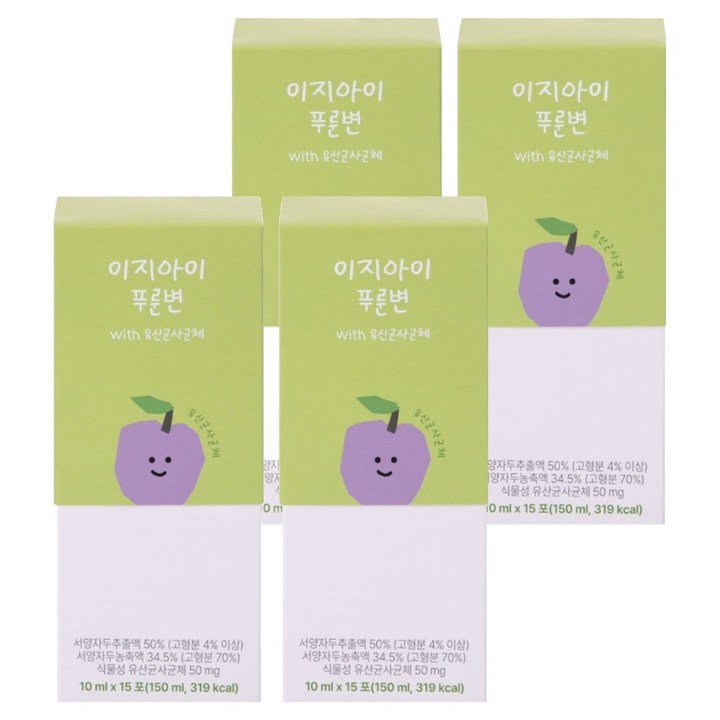 이지 이지아이 푸룬변, 150ml, 60개