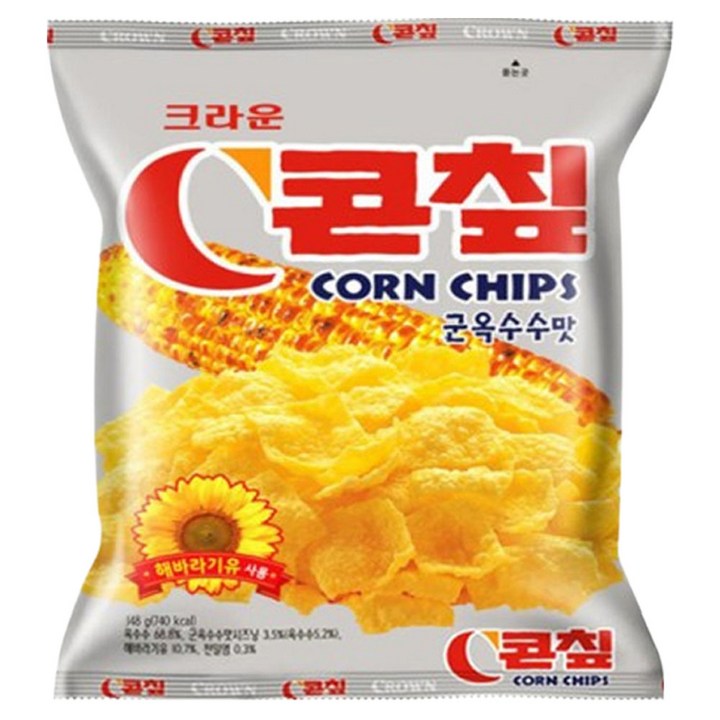 콘칲 군옥수수맛, 148g, 1개
