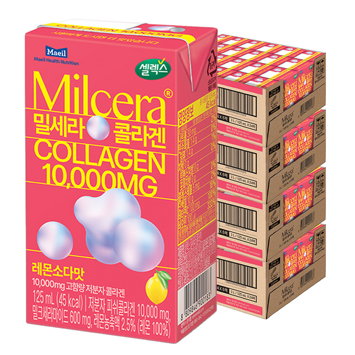 셀렉스 밀세라 콜라겐 10000, 125ml, 96개