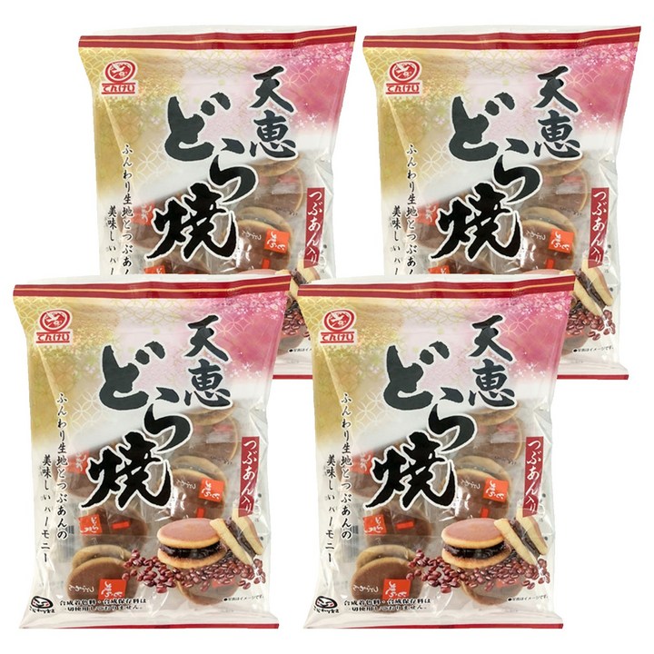 텐케 텐케이 도라야키, 4개, 130g