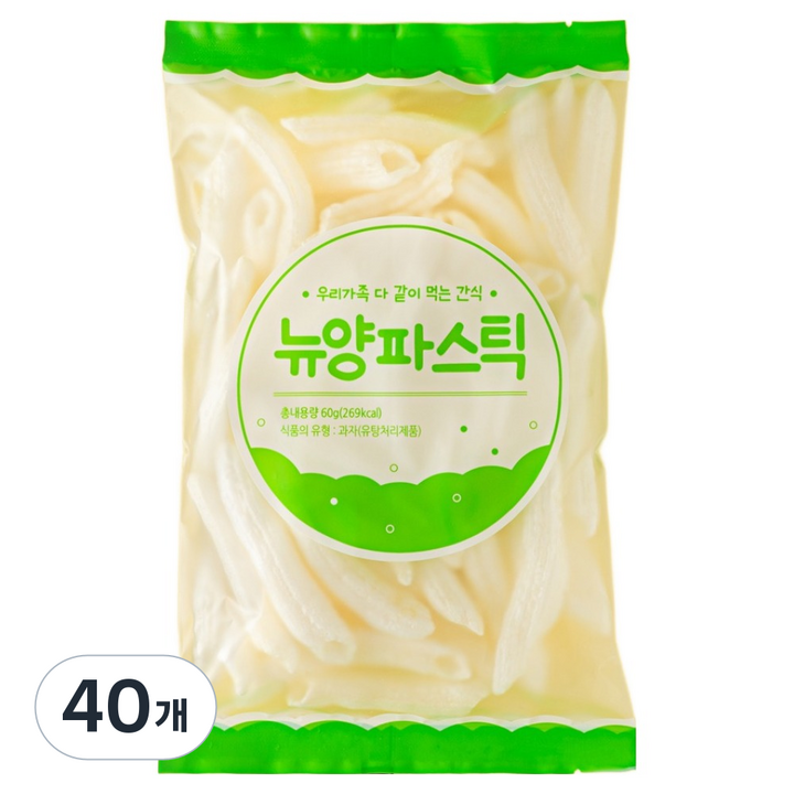 뉴양파스틱, 60g, 40개