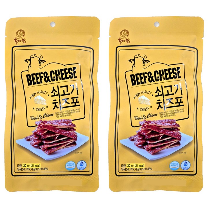 홍대감 쇠고기 치즈포, 30g, 20개