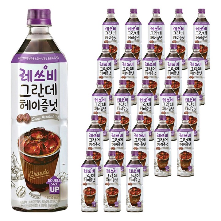 레쓰비 그란데 헤이즐넛, 1L, 24개