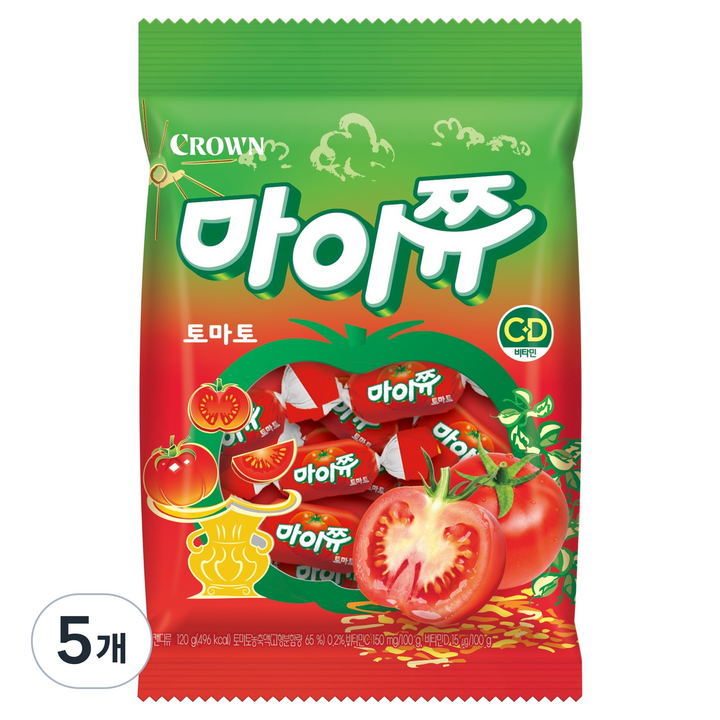 마이쮸 토마토, 120g, 5개