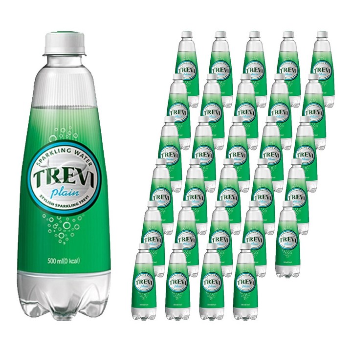 트레비 플레인 탄산수, 500ml, 36개