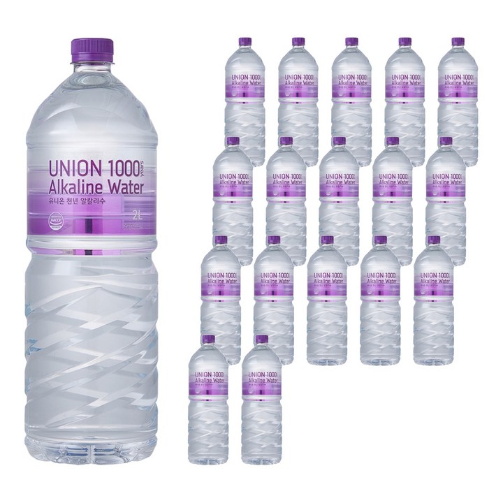 유니온천년알카리수, 2L, 18개