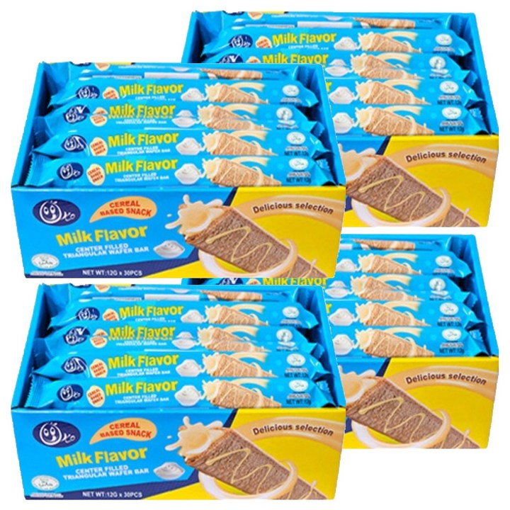 뉴트리오코 밀크맛 웨이퍼, 360g, 4개