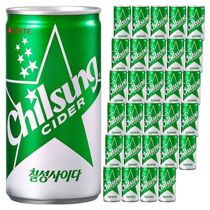 칠성사이다, 190ml, 90개