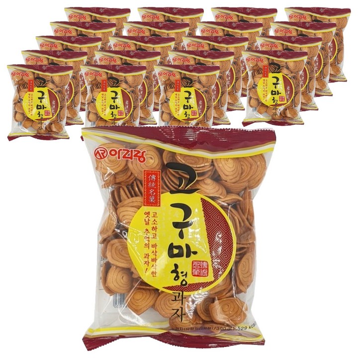 독고탁과자 고구마형 과자, 300g, 20개