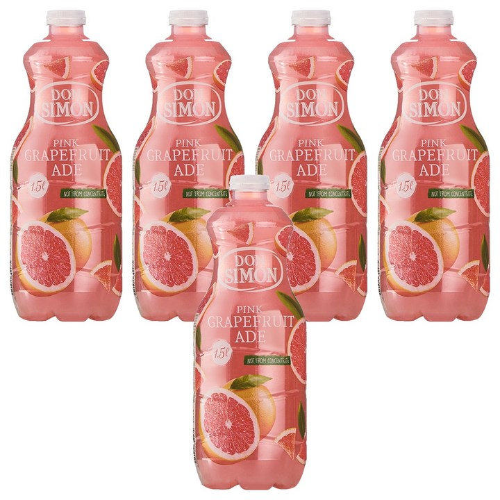 돈시몬 자몽 에이드, 1.5L, 5개