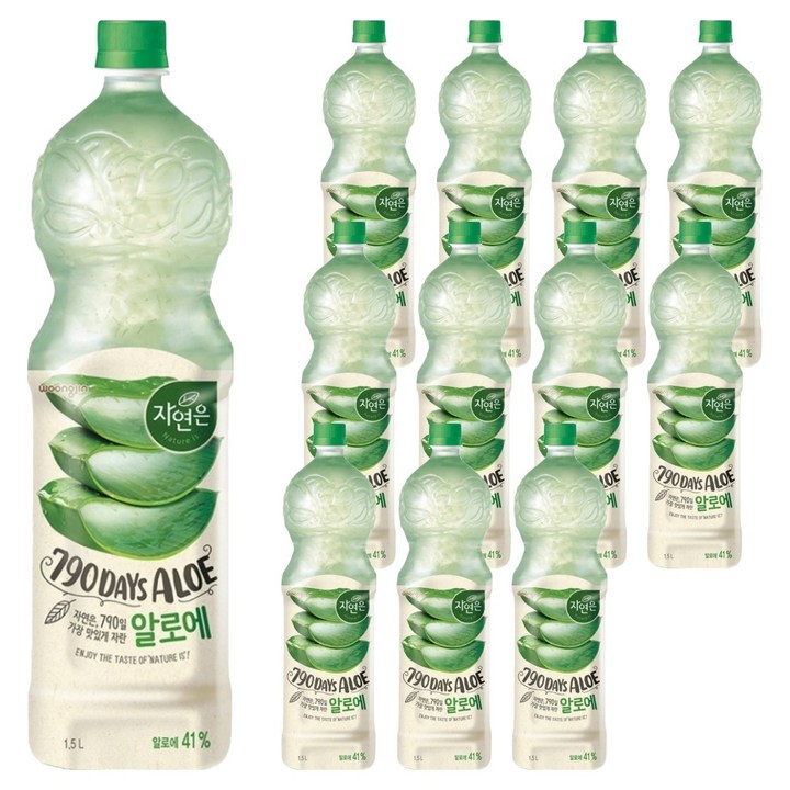 자연은 알로에 주스, 1.5L, 6개