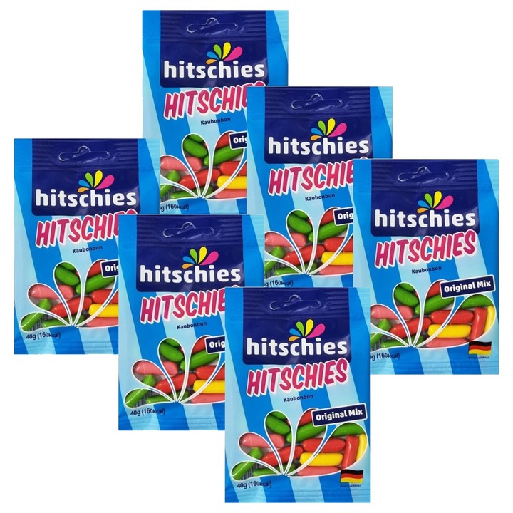 히치스 수수깡젤리 오리지날, 40g, 6개