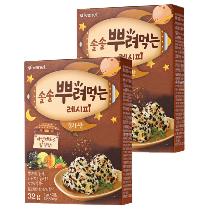 아이배냇 솔솔 뿌려먹는 레시피, 김자반, 32g, 2개