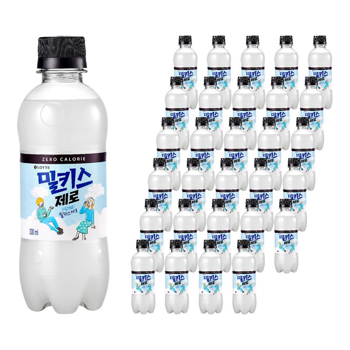 밀키스 제로, 300ml, 48개