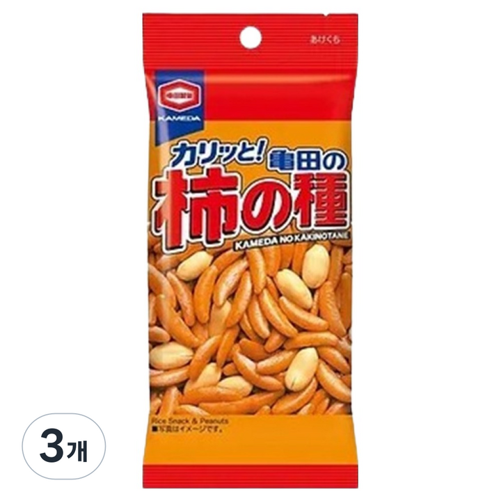 카메다 카키노타네 오리지날 스낵, 63g, 3개