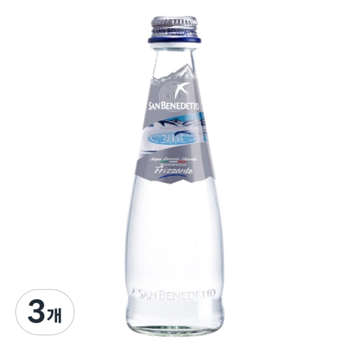 산베네데토 탄산수, 250ml, 3개