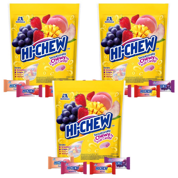 하이츄 버라이어티, 800g, 3개