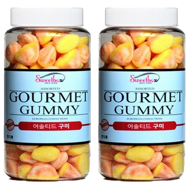 카라멜 퍼프 젤리, 700g, 2개