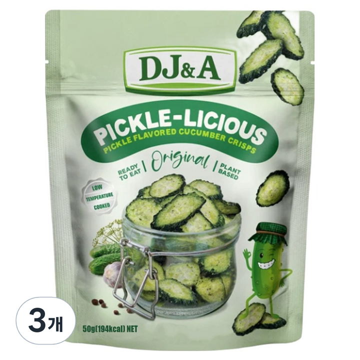 디제이앤에이 피클리셔스, 50g, 3개