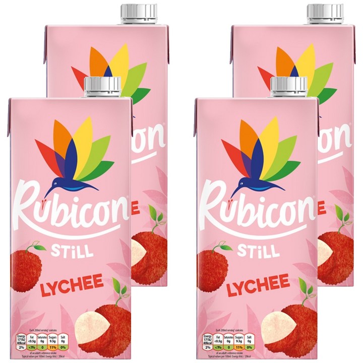 rubicon 주스팩 리치, 1L, 4개