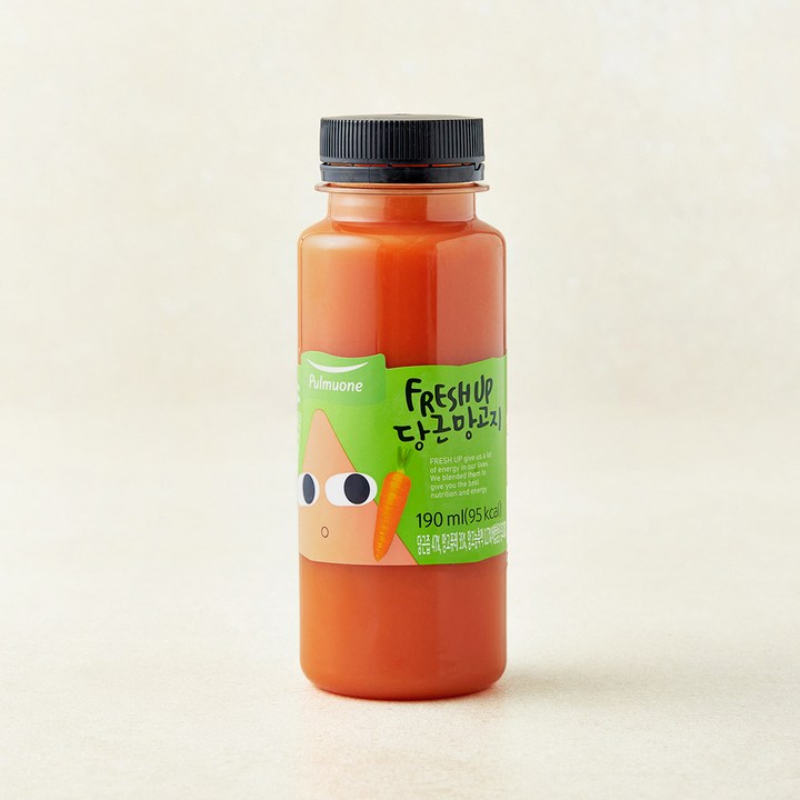 풀무원녹즙 프레시업 당근망고지 주스, 190ml, 1개
