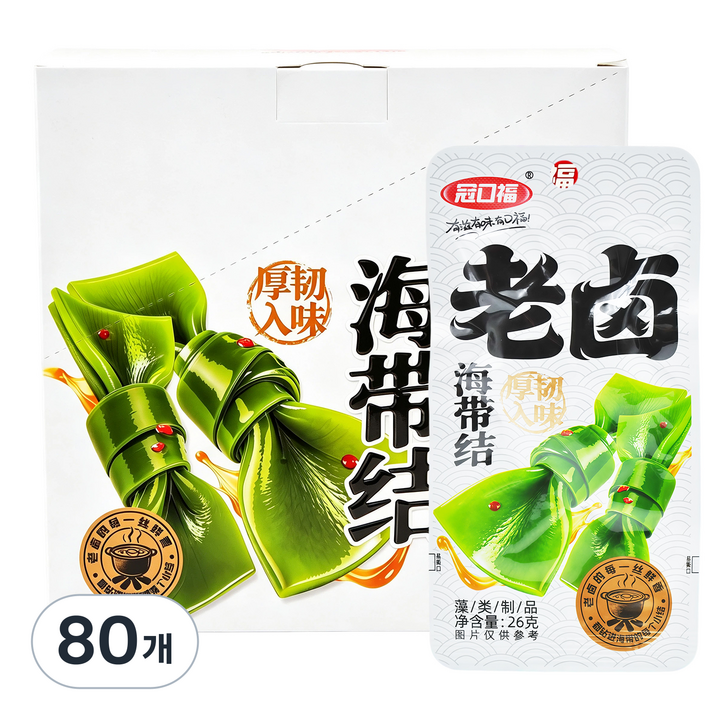 관코푸 오향맛 다시마, 26g, 80개