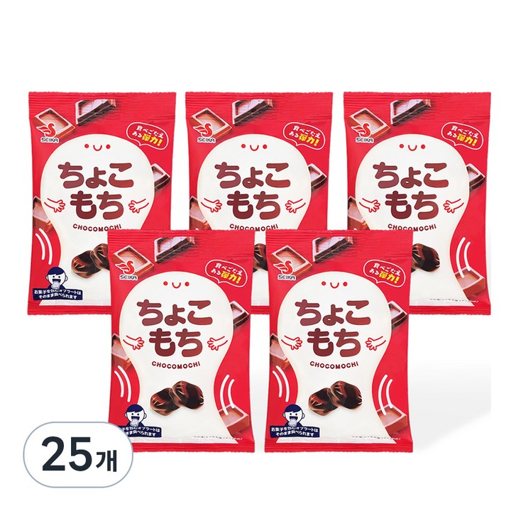 세이카 초코 모찌, 35g, 25개