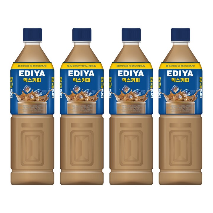 이디야 믹스커피, 1L, 4개