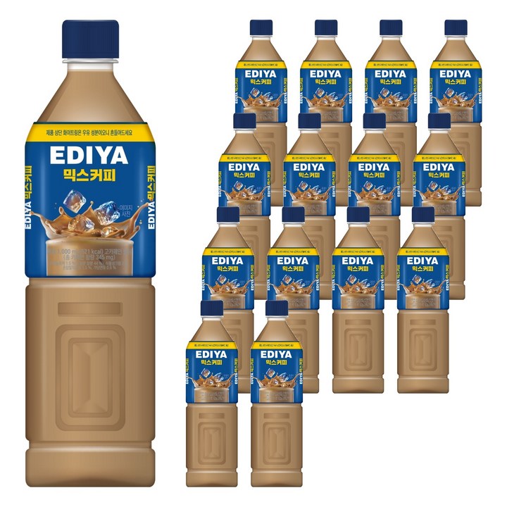 이디야 믹스커피, 1L, 15개