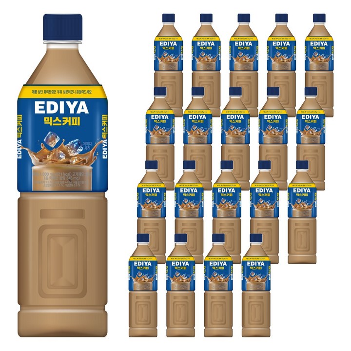 이디야 믹스커피, 1L, 20개
