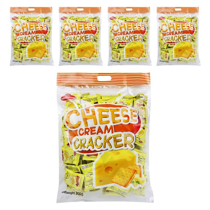 다이아몬드푸드 치즈 크림 크래커, 800g, 5개