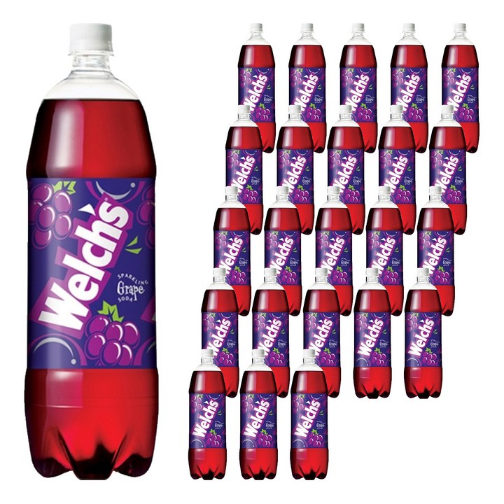 웰치스 소다 그레이프, 1.5L, 24개