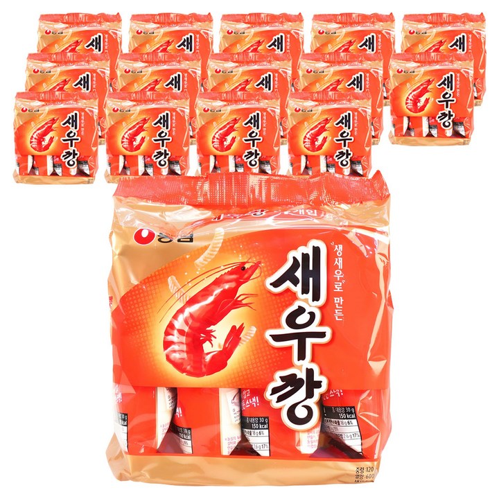 새우깡, 120g, 15개