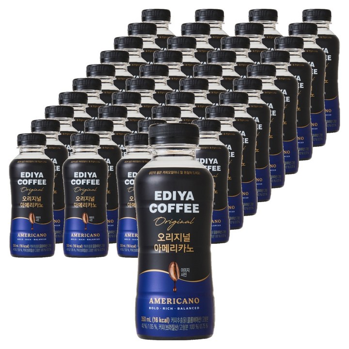 이디야 오리지널 아메리카노, 40개, 350ml