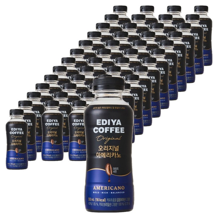 이디야 오리지널 아메리카노, 80개, 350ml